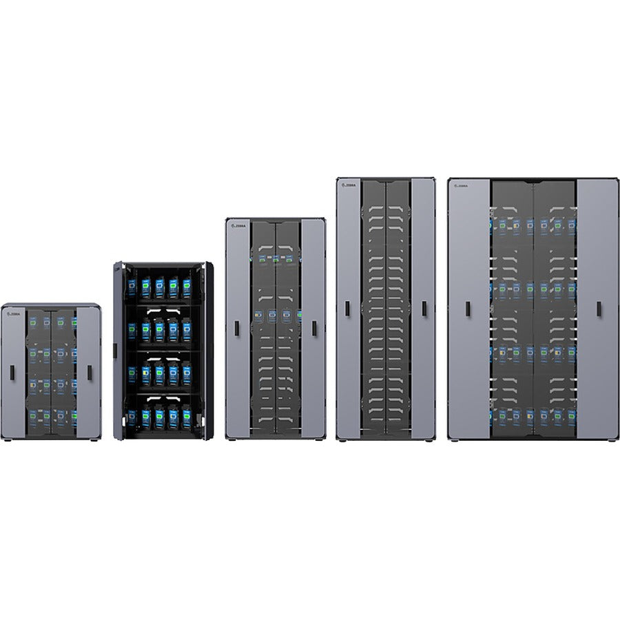 Zebra Technologies Corporation, Armoire intelligente à rack Zebra CS-CAB-5XL-FLTPK-B-N