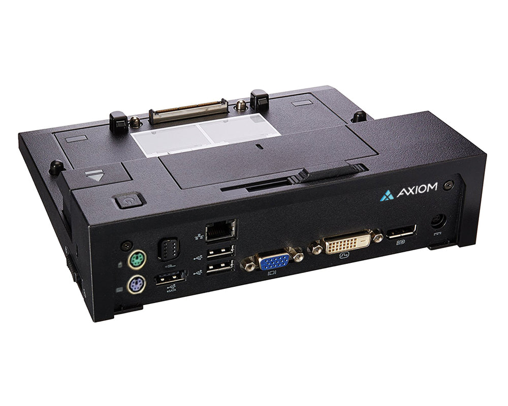 AXIOM, Axiom 331-7947-Ax Station d'accueil/réplicateur de ports pour ordinateur portable Usb 3.2 Gen 1 (3.1 Gen 1) Type-A câblé Noir