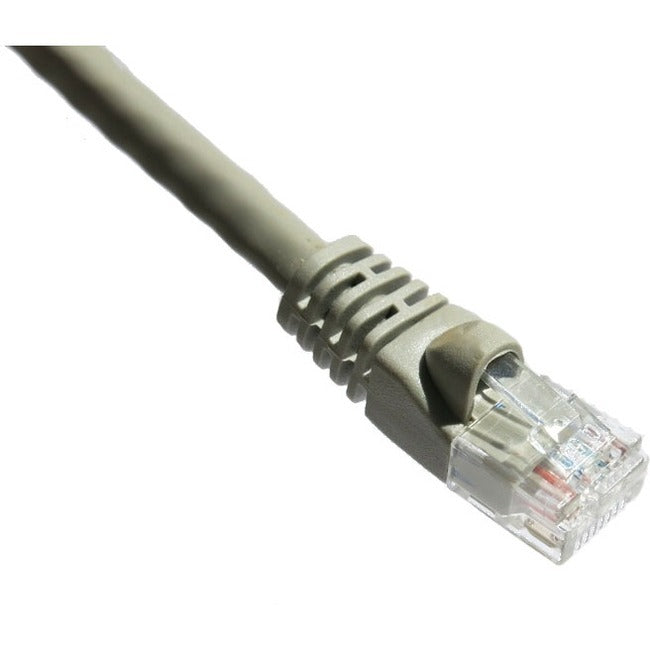 Axiome, Axiom 3Ft Cat6A 650Mhz Patch Cable Molded Boot (Gray)