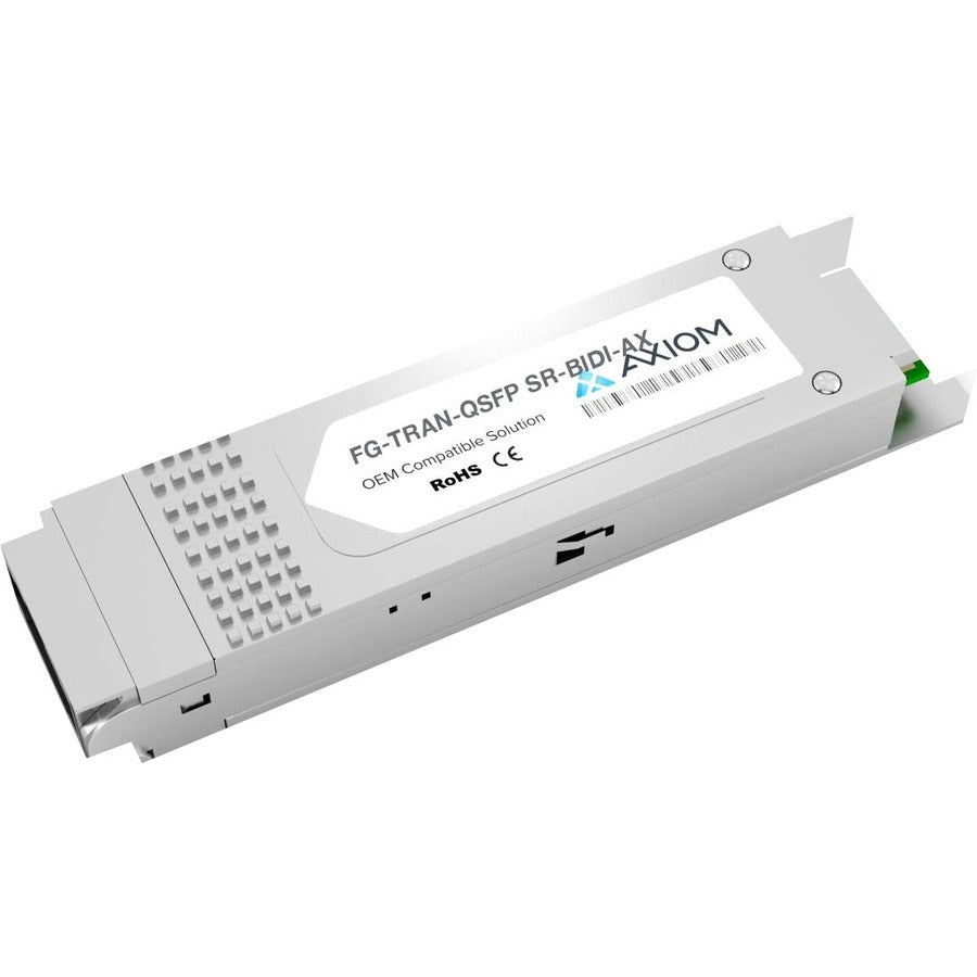 Solutions mémoire Axiom, Axiom 40GBASE-SR-BiDi QSFP+ Transceiver pour Fortinet - FG-TRAN-QSFP+SR-BIDI