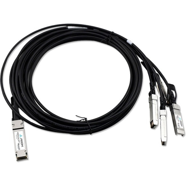 AXIOM, Axiom 40Gbase-Cr4 Qsfp+ To 4 10Gbase-Cu Sfp+ Passive Dac Arista Compatible 4M