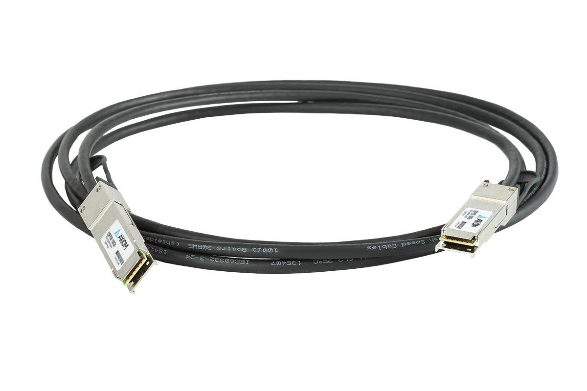 AXIOM, Axiom 470-Abou-Ax Câble Fibre Optique 0.5 M Qsfp28 Dac Noir