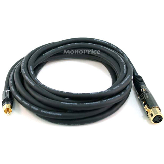 MONOPRICE, INC., Câble Xlr F vers Rca M 16Awg 15Ft