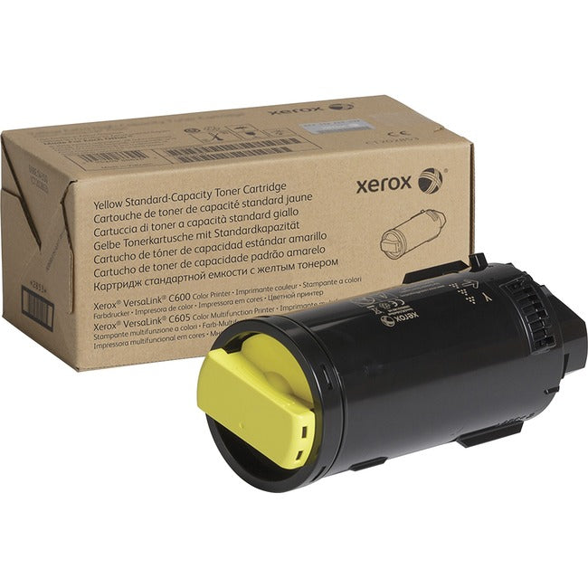 Xerox Corporation, Cartouche de toner d'origine Xerox - Jaune 106R03898