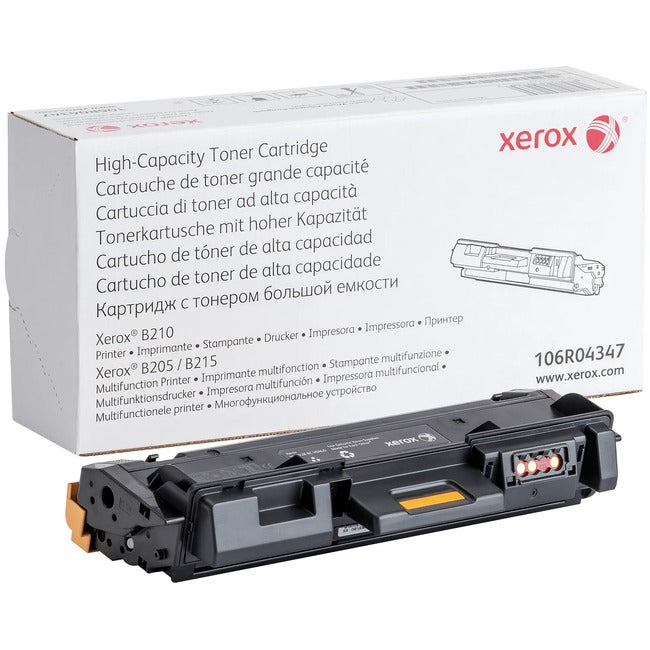 SUPPLIES XEROX, Cartouche de toner d'origine Xerox - Noir 106R04347