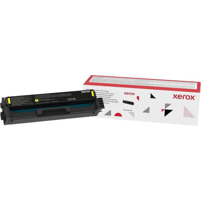 Xerox Corporation, Cartouche de toner jaune à haut rendement C230,/C235 Capacité d'utilisation et de retour 2500