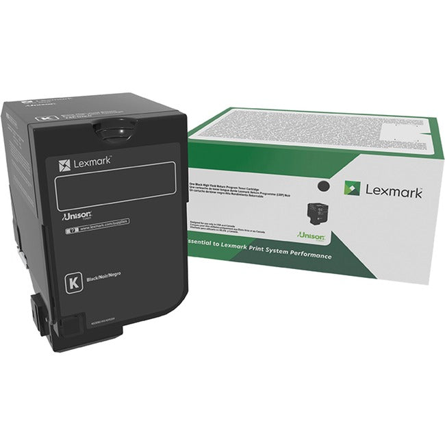 LEXMARK - BPD SUPPLIES, Cartouche de toner jaune, programme de retour, haut rendement