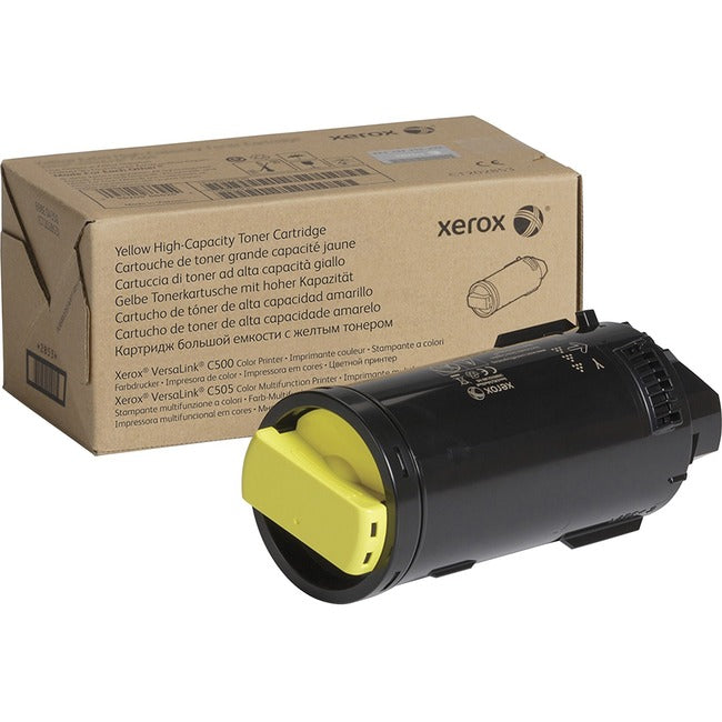 Xerox Corporation, Cartouche de toner original Xerox - Jaune 106R04016