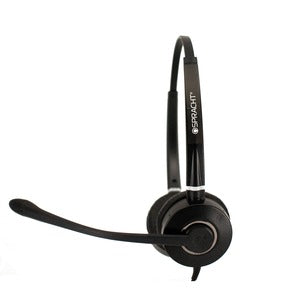 LANGUE, Casque d'écoute binaural filaire, Softphone Usb