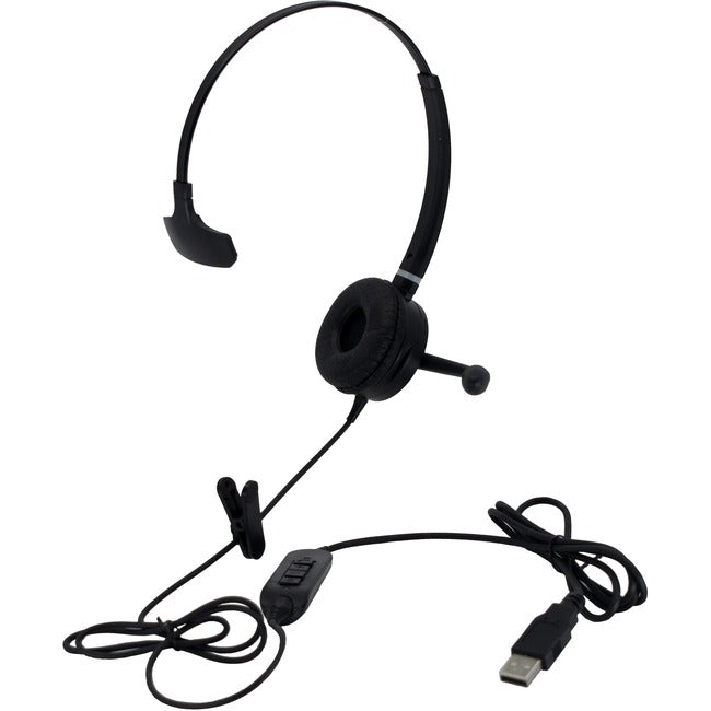 LANGUE, Casque monaural filaire Usb, Softphone