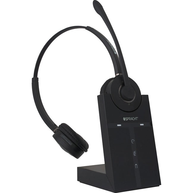 LANGUE, Casque sans fil Dect 6.0, binaural avec Ecodect