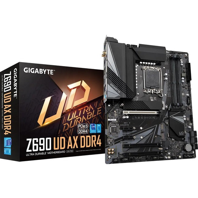 GIGABYTE, Gigabyte Z690 Ud Ax Ddr4 - 1.0 - Carte mère - Atx - Lga1700 Socket - Z690