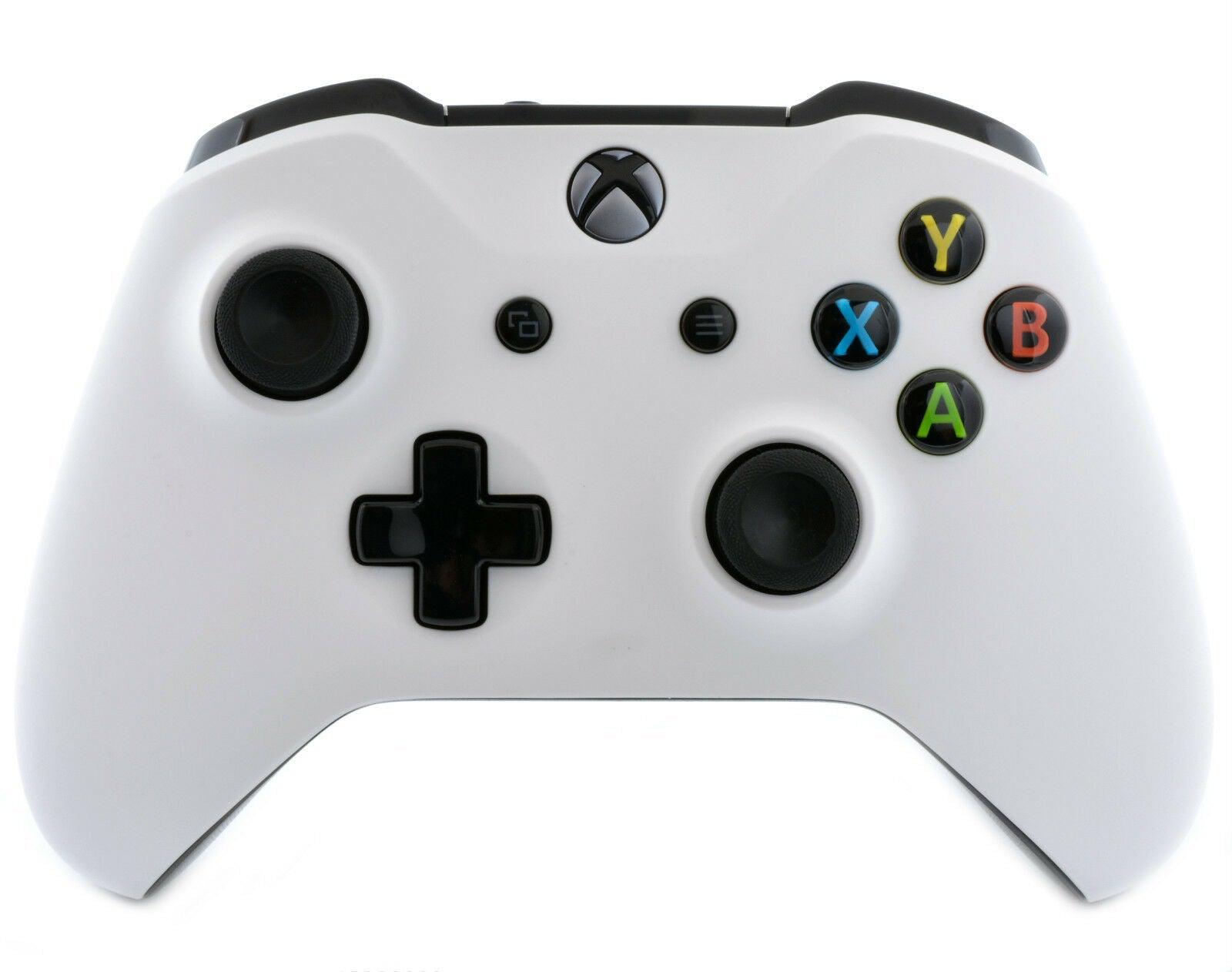 TeciSoft, Manette sans fil Xbox - Blanc | Soft Touch - Added Grip For Gameplay