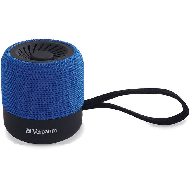 VERBATIM AMERICAS LLC, Mini-enceinte Bluetooth sans fil bleu