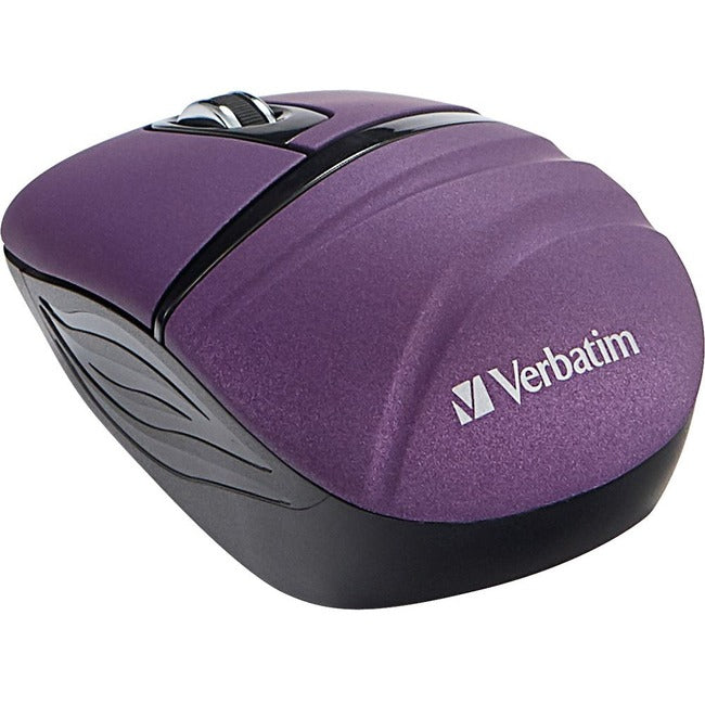 VERBATIM AMERICAS LLC, Mini souris de voyage sans fil, série Commuter - Violet