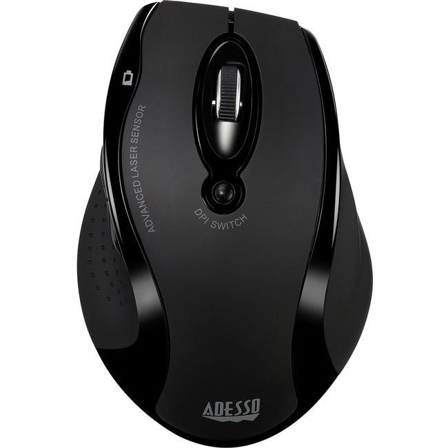 ADESSO, Souris optique Ergo Wrls, moteur laser 800 1200 1600 Dpi