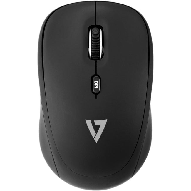 V7 CLAVIERS & SOURIS, Souris optique Wrls à 4 boutons, 2.4Ghz Mobile 1600Dpi W/ Batt