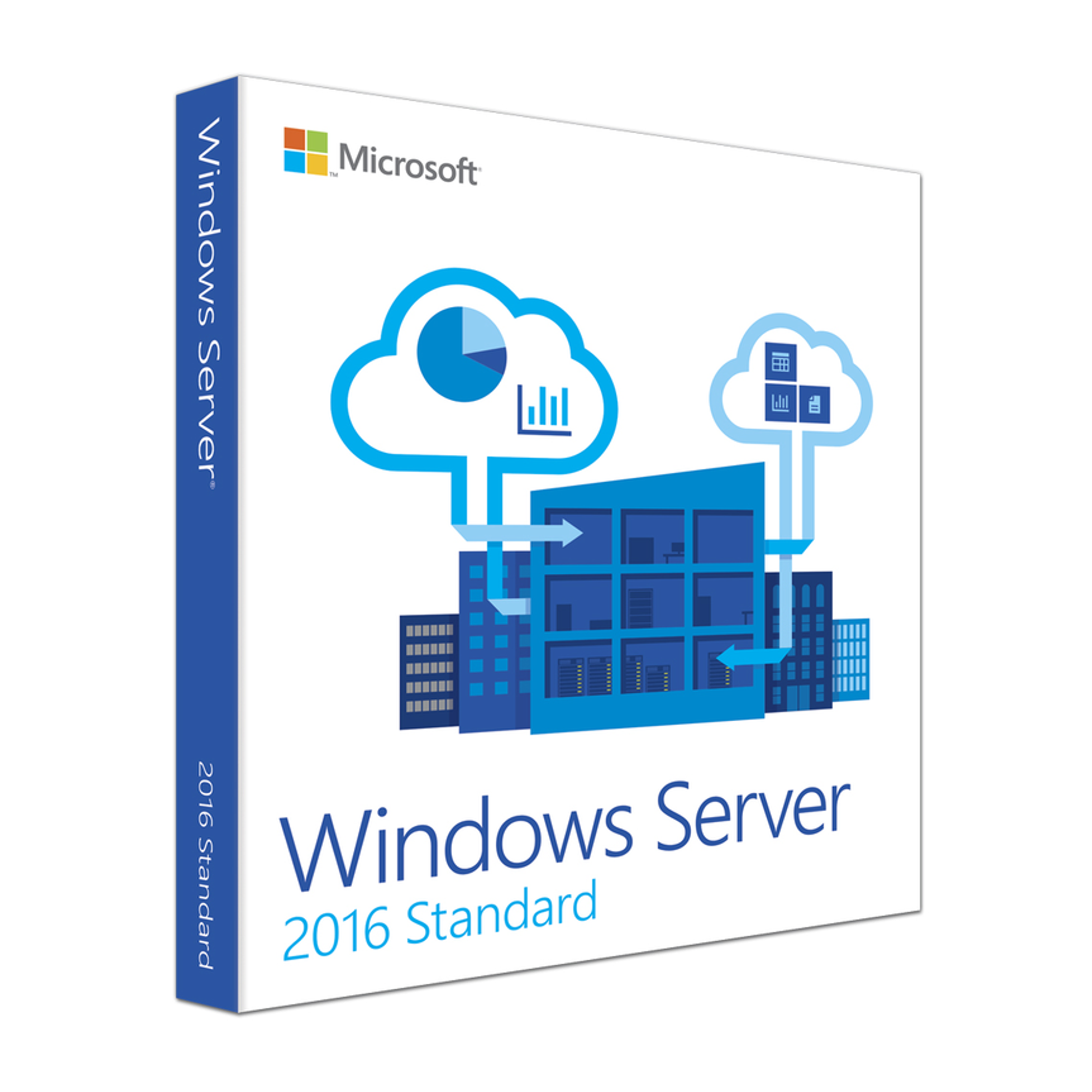 TeciSoft, Windows Server 2016 Standard - 16 Core (P73-07113)