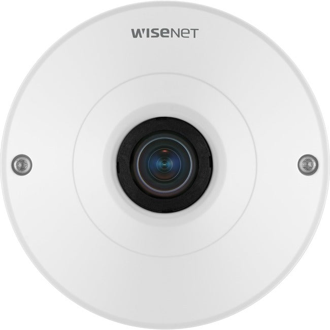 HANWHA TECHWIN AMERICA, Wisenet Q Series Network Indoor Fisheye Dome Camera, 12Mp Cmos Sensor, Max Resol