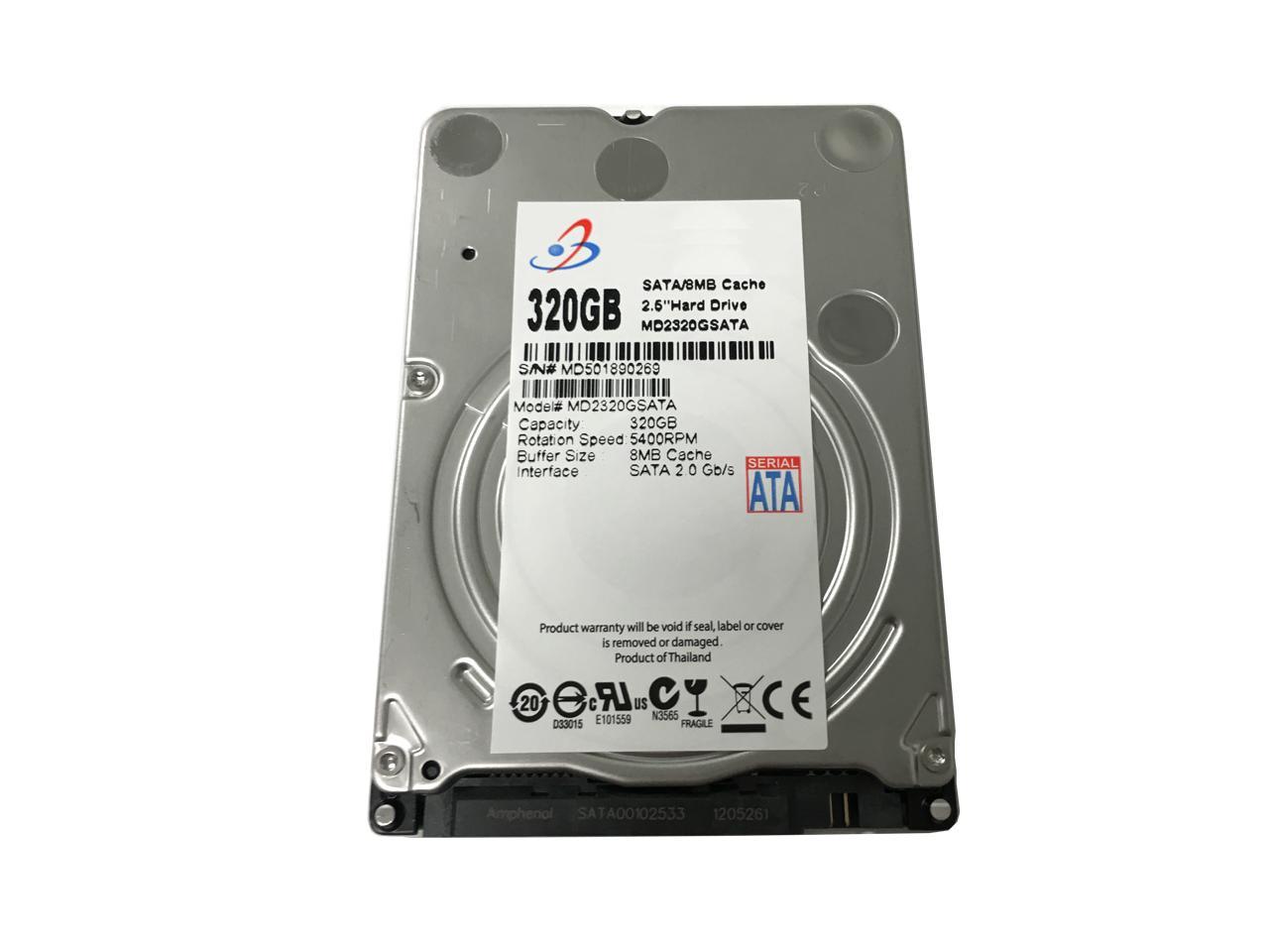 GoHardDrive, Wl 320Gb 8Mb Cache 5400Rpm Sata 3.0Gb/S 2.5" Internal Laptop Hard Drive W/1-Year Warranty