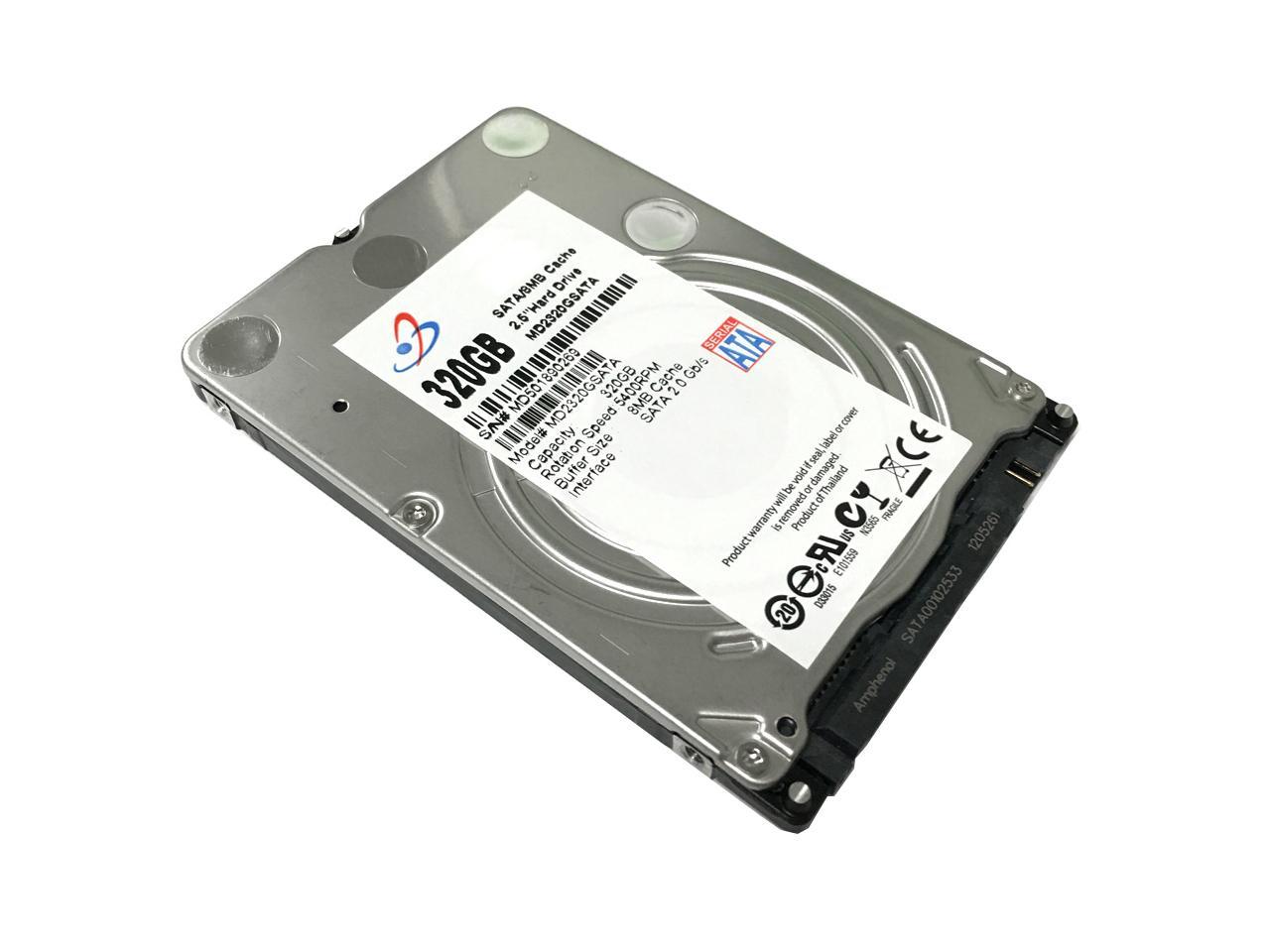 GoHardDrive, Wl 320Gb 8Mb Cache 5400Rpm Sata 3.0Gb/S 2.5" Internal Laptop Hard Drive W/1-Year Warranty