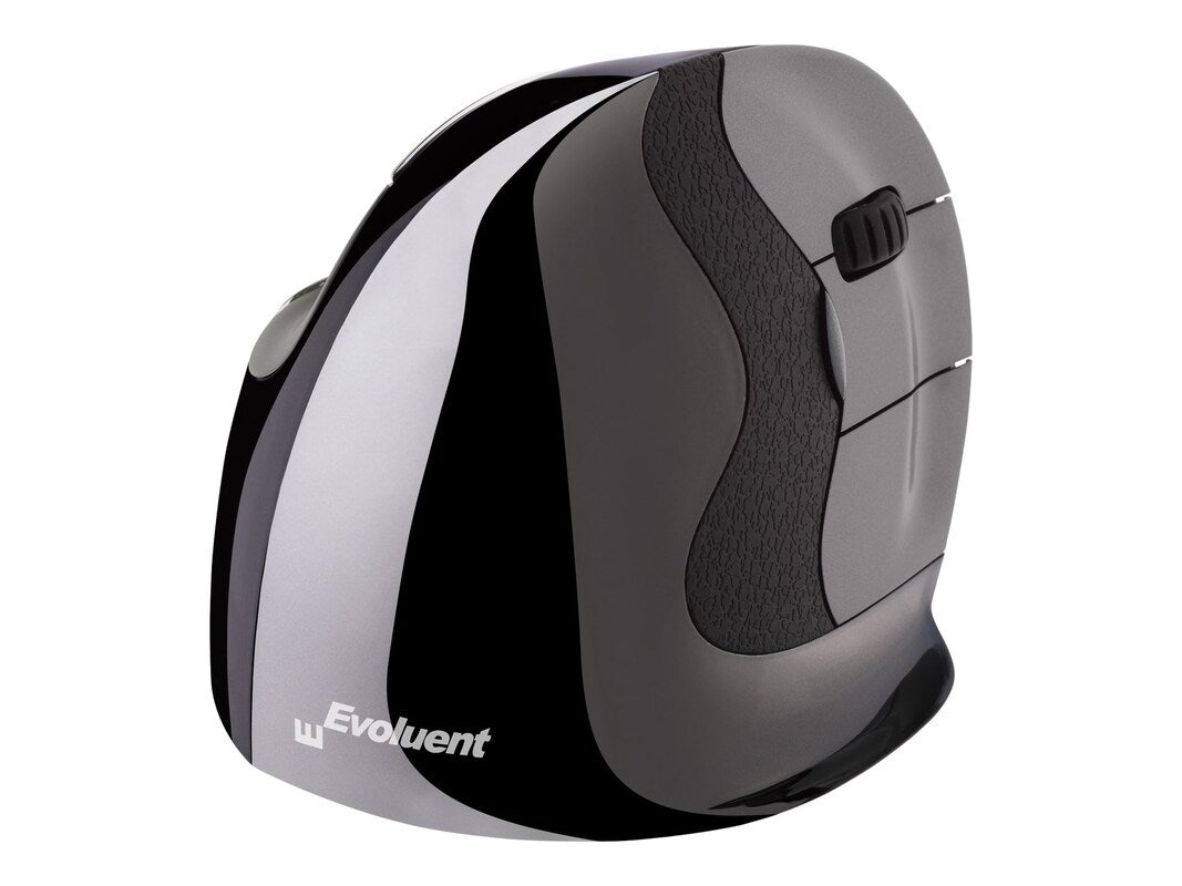 EVOLUENT LLC, Worlds First Mouse With Grooved Buttons Your Fingertips Rest In A Shallow Groove (Première souris au monde avec boutons rainurés : le bout des doigts repose dans une rainure peu profonde)