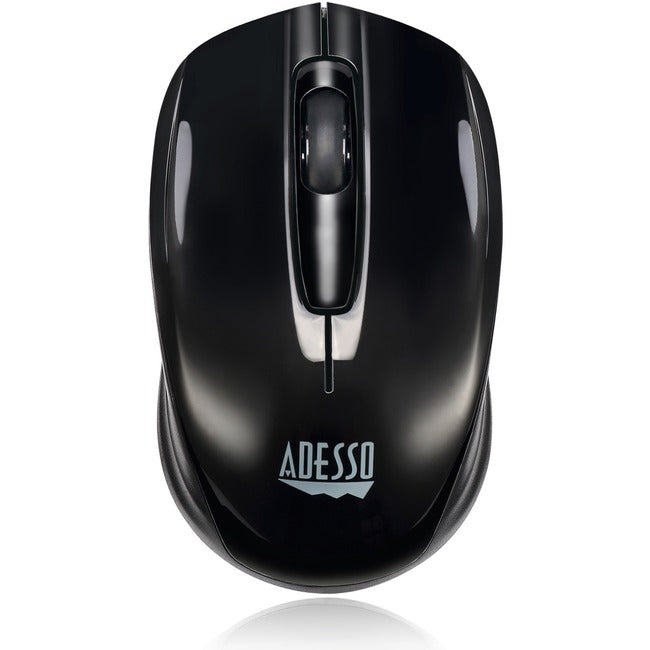 Adesso, Inc, Wrls Optical Wheel Mouse Blk,Souris 1200 Dpi Technologie Optique