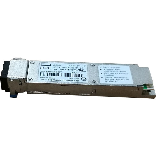 Hewlett Packard Enterprise, X140 40G Qsfp+ Lc Lr4L 2Km Sm,Xcvr Pl=Nt