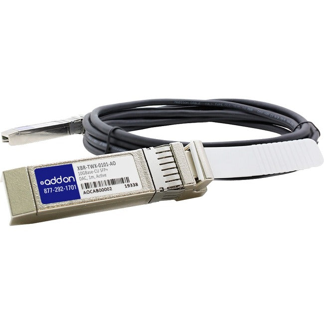 ADDON, Xbr-Twx-0101 Comp,Taa 10G-Cu Sfp+ Active Dac 1M