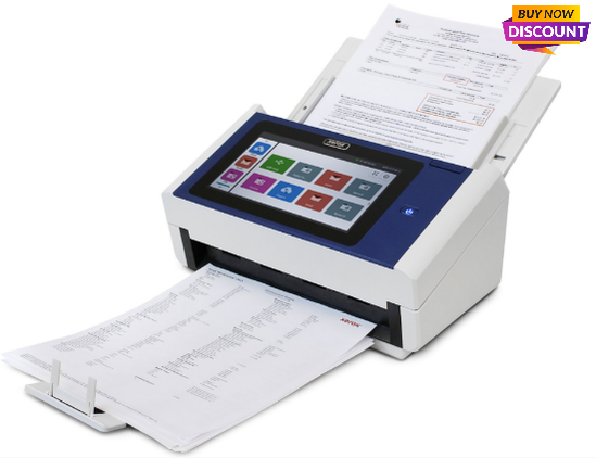 XEROX, Xerox N60W Network Scanner 8 Touchscreen Wifi Lan Usb 60 Ppm