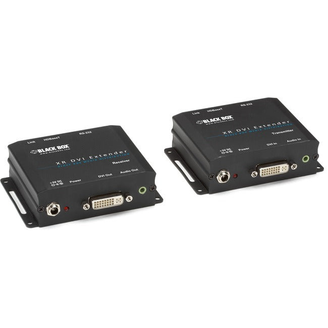 BLACK BOX, Xr Dvi-D Extender With Audio - Rs-232 And Hdcp, Gsa, Taa