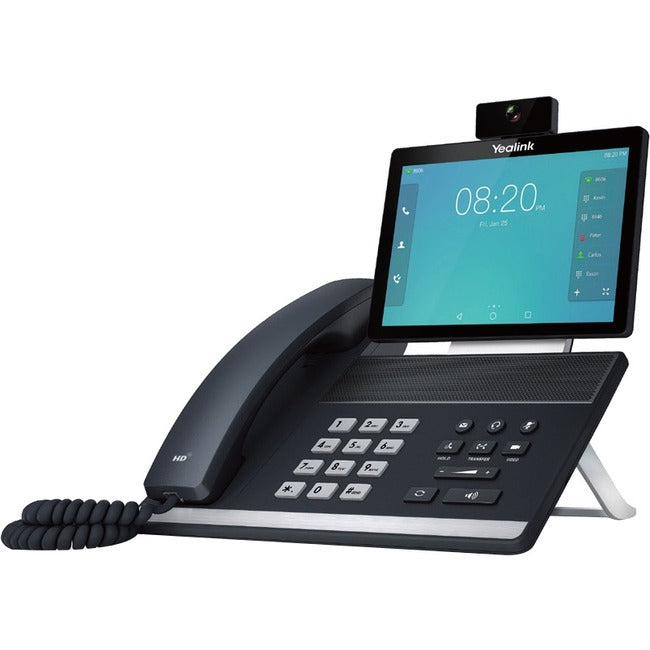 Yealink, Yealink Vp59 Ip Phone - Corded/Cordless - Avec ou sans fil - Dect, Wi-Fi, Bluetooth - Fixation murale, Bureau - Classic Gray